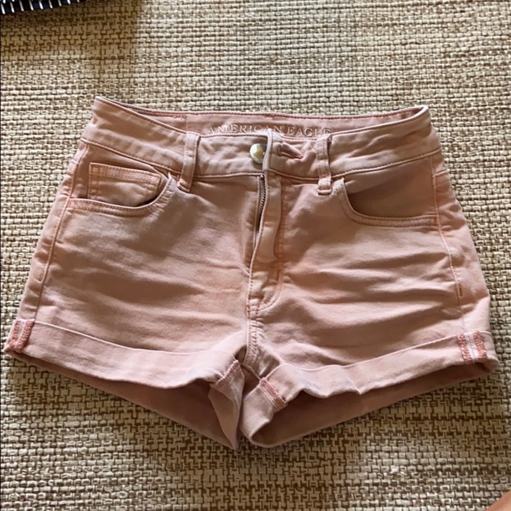 Light pink AE shorts